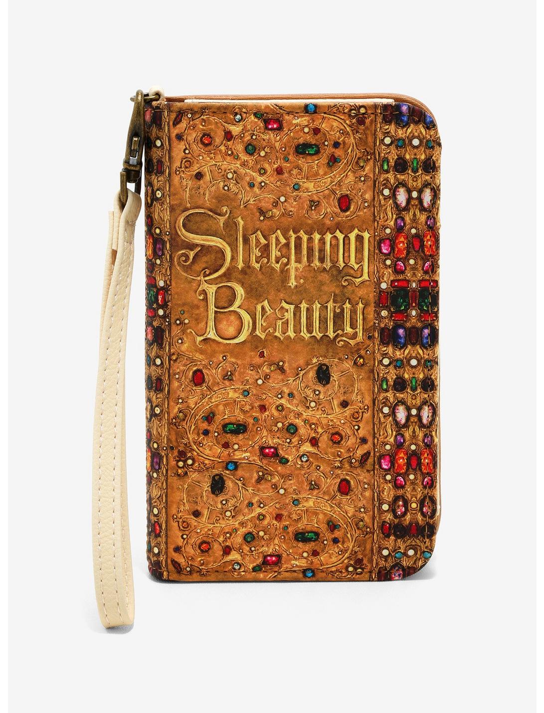 Loungefly Disney Sleeping Beauty Book Tech Wallet, , hi-res