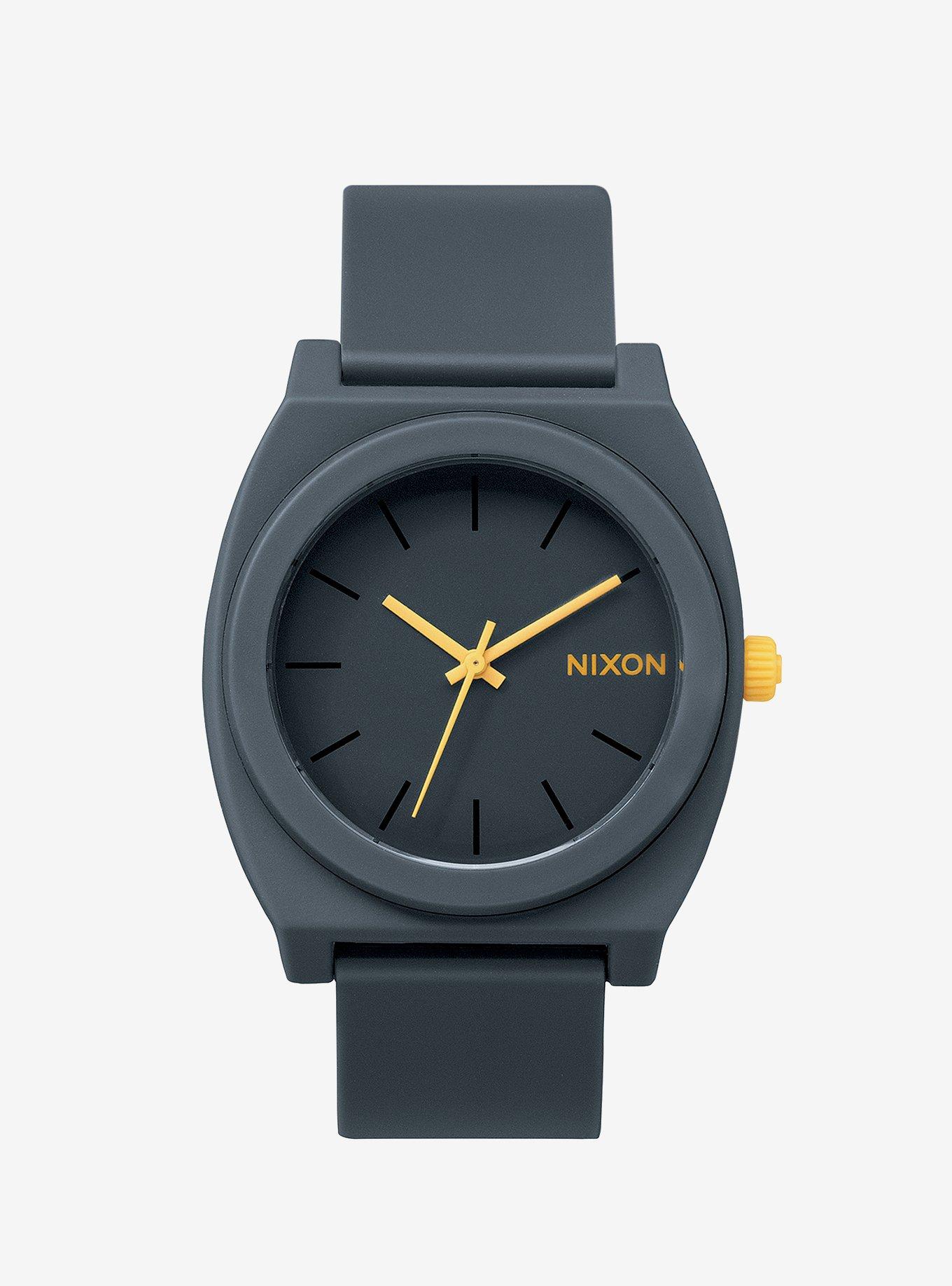 Nixon Time Teller P Matte Steel Gray Watch, , hi-res