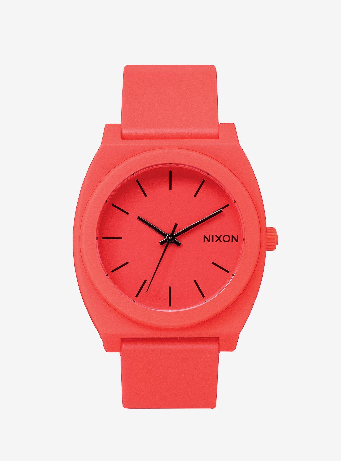 Nixon Time Teller P Neon Orange Watch, , hi-res