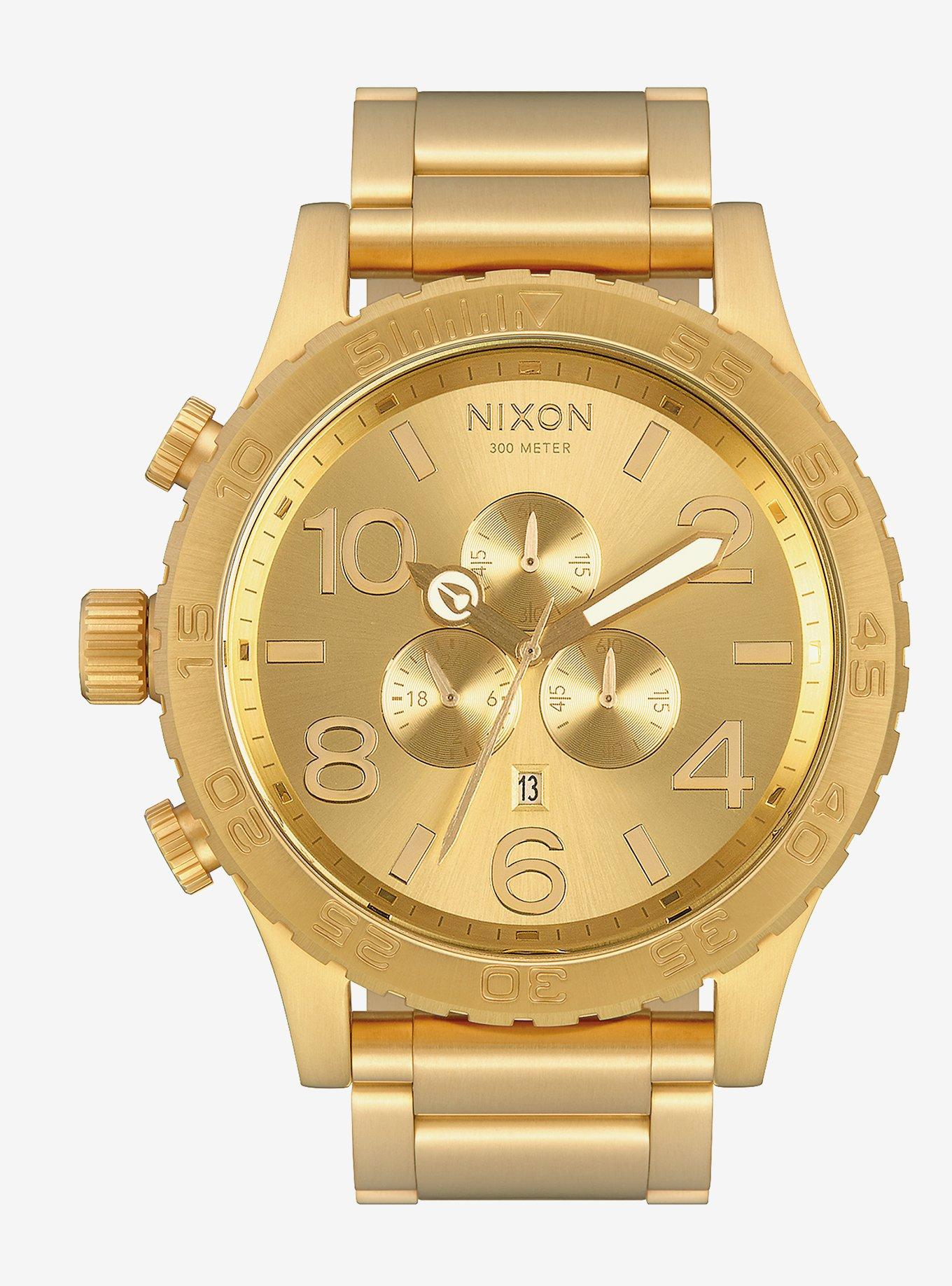 Nixon 51-30 Chrono All Gold Watch, , hi-res