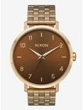 Nixon Arrow Light Gold Manuka Watch, , hi-res