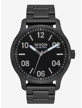 Nixon Patrol Black Silver Watch, , hi-res