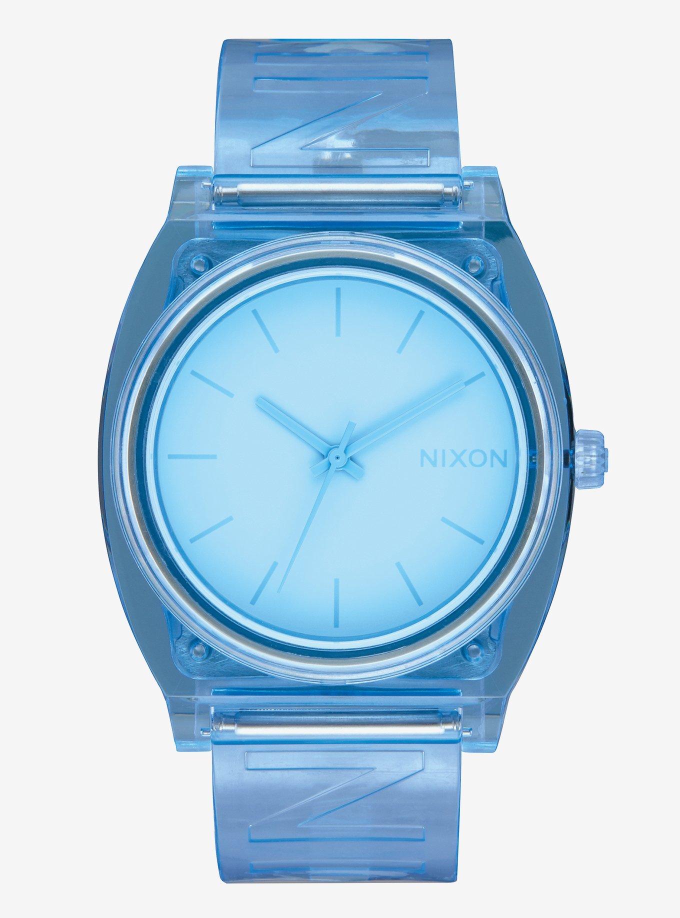 Nixon time hot sale teller blue