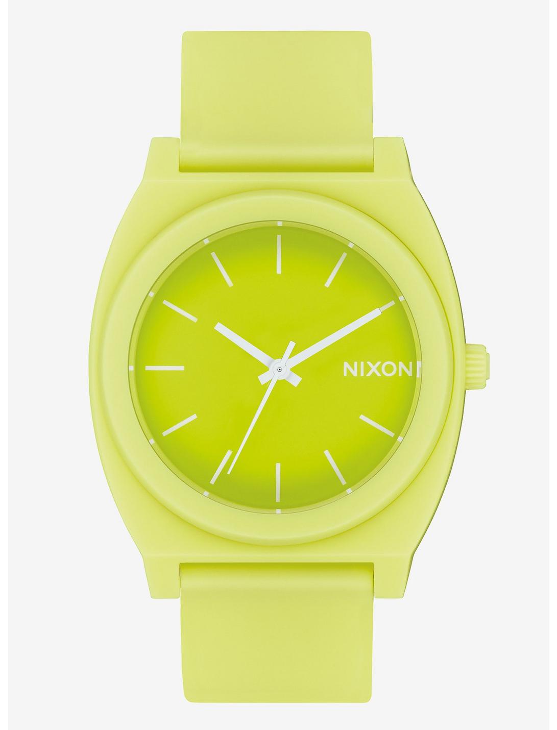 Nixon Time Teller P Matte Citron Watch, , hi-res
