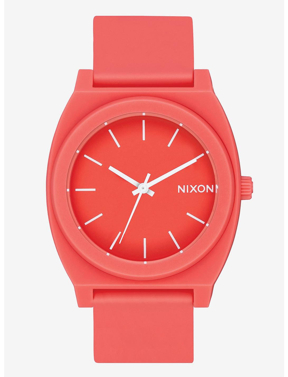Nixon Time Teller P Matte Coral Watch, , hi-res