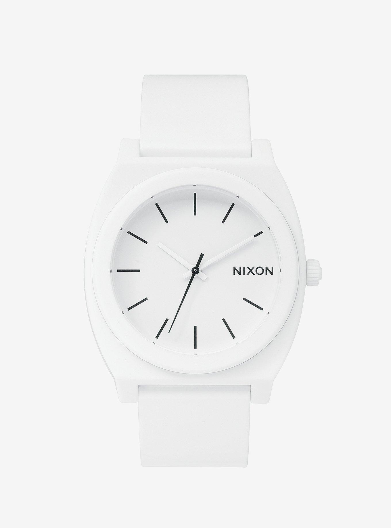 Nixon Time Teller P Matte White Watch, , hi-res