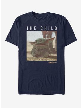 Plus Size Star Wars The Mandalorian The Child Block Letters T-Shirt, , hi-res