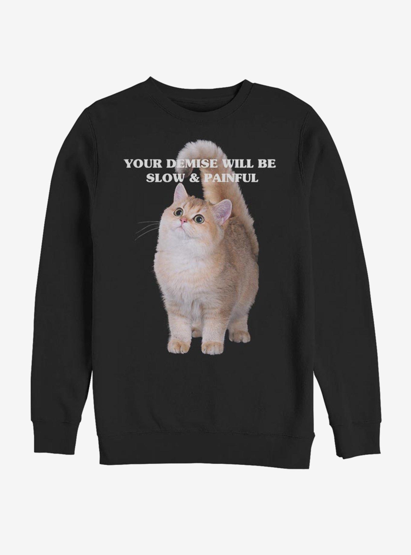 Demise Cat Sweatshirt, , hi-res