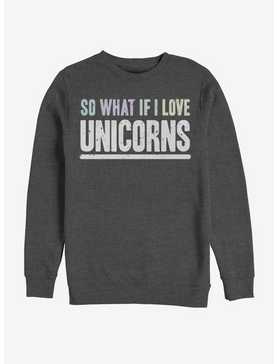 What Unicorn Love Sweatshirt, , hi-res