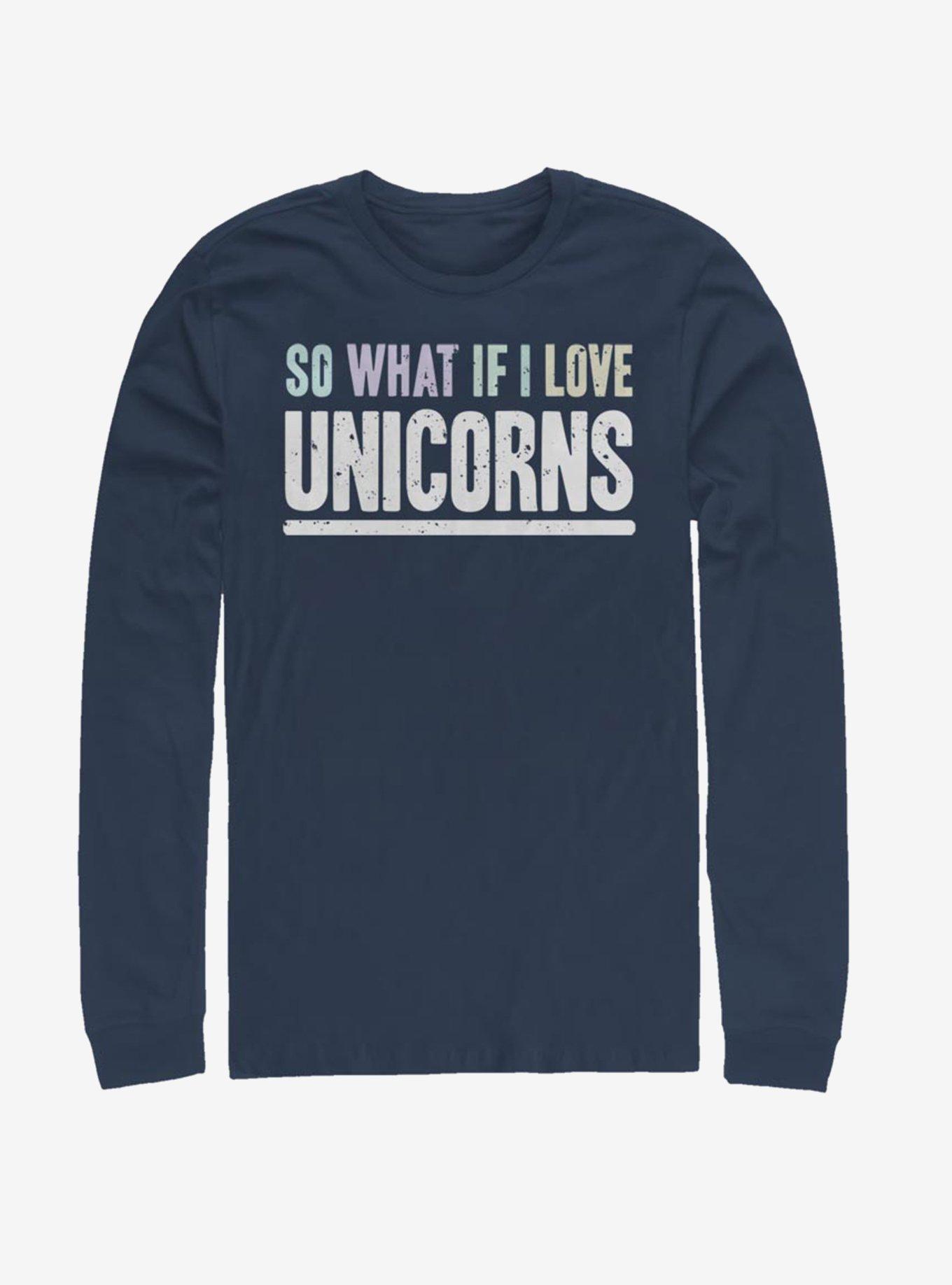 What Unicorn Love Long-Sleeve T-Shirt, , hi-res