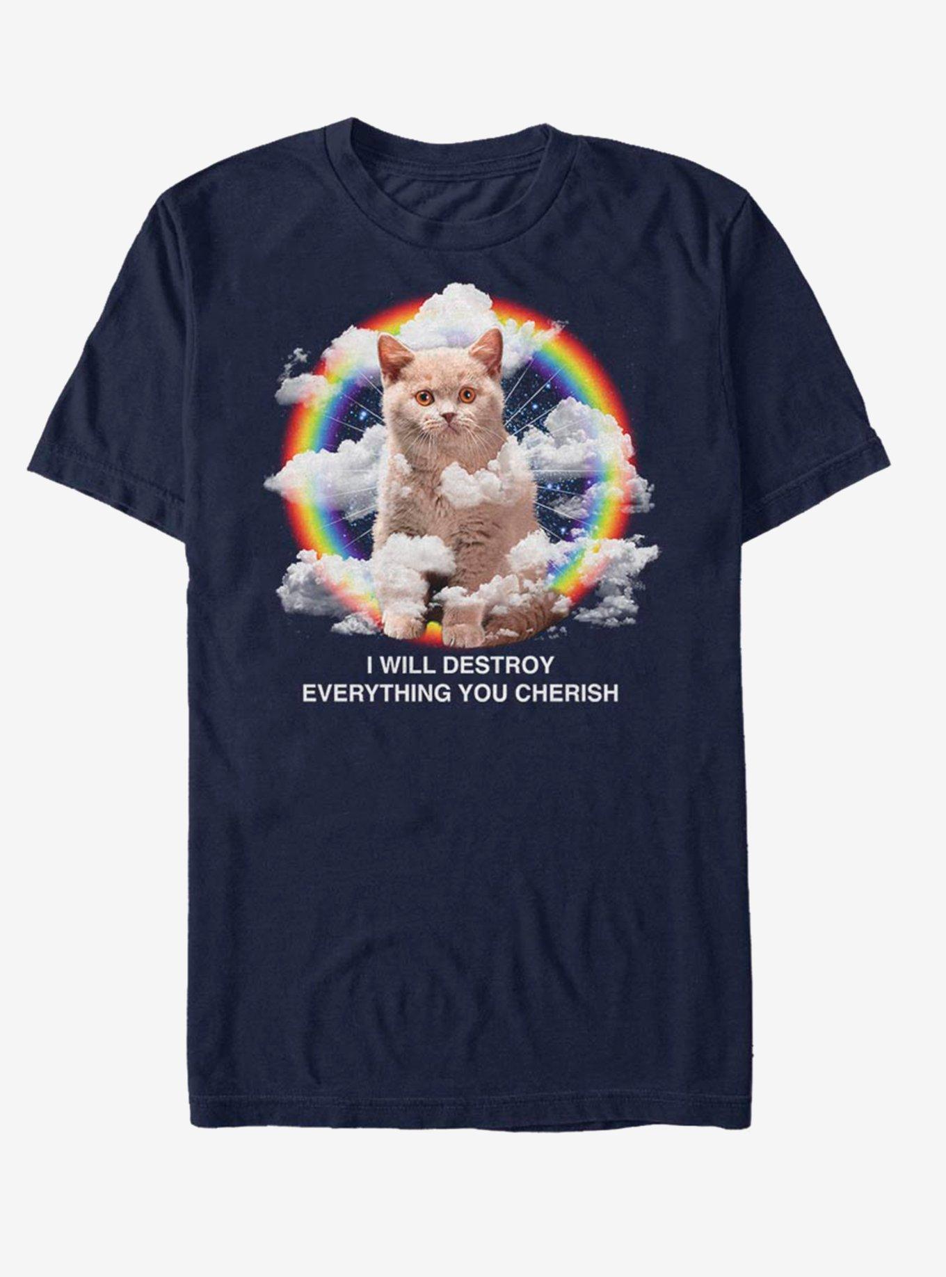 Fortress And Night Time T-Shirt, NAVY, hi-res