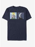 Fortress And Night Time T-Shirt, NAVY, hi-res
