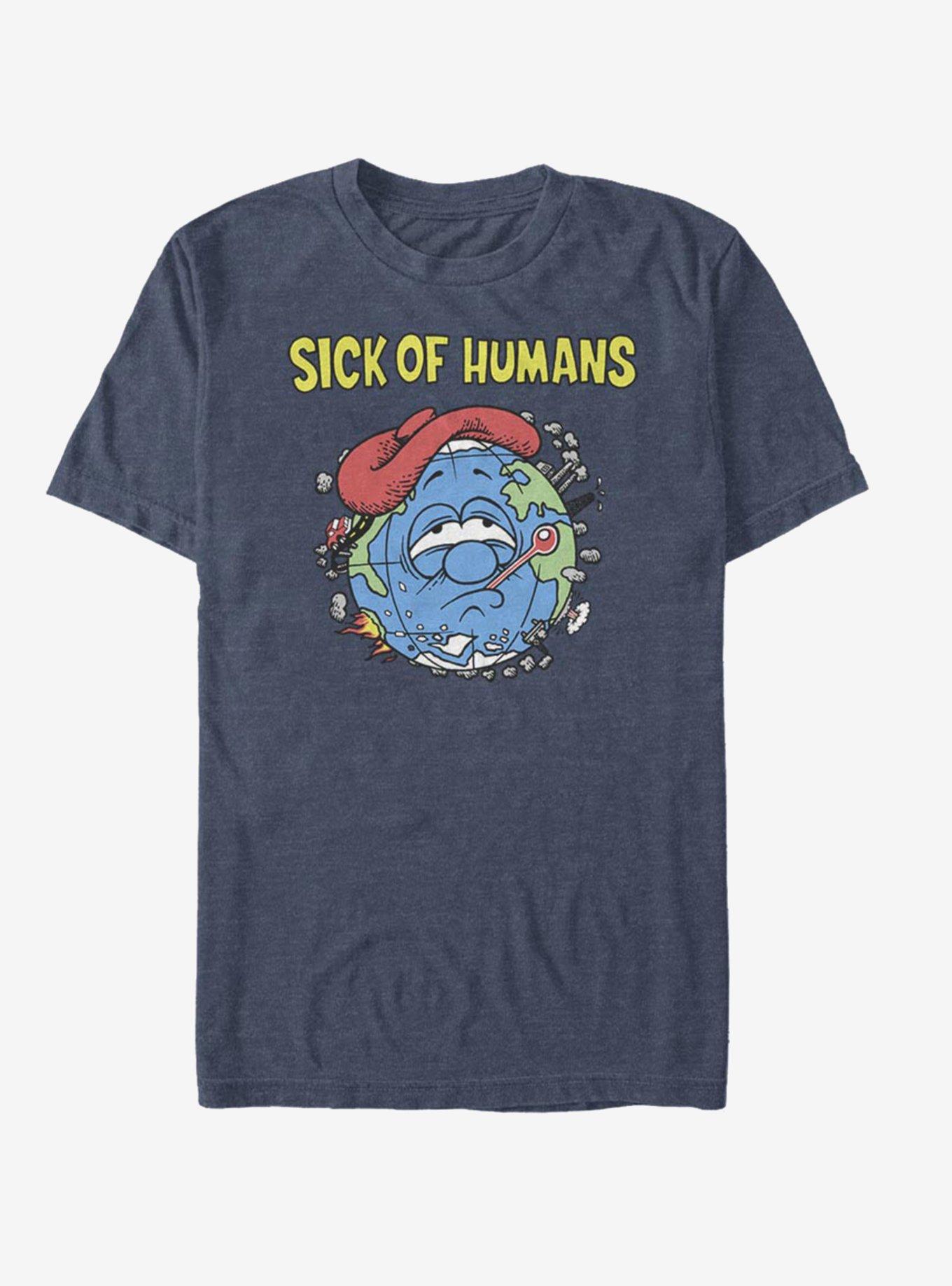 Sick Of Humans T-Shirt, , hi-res
