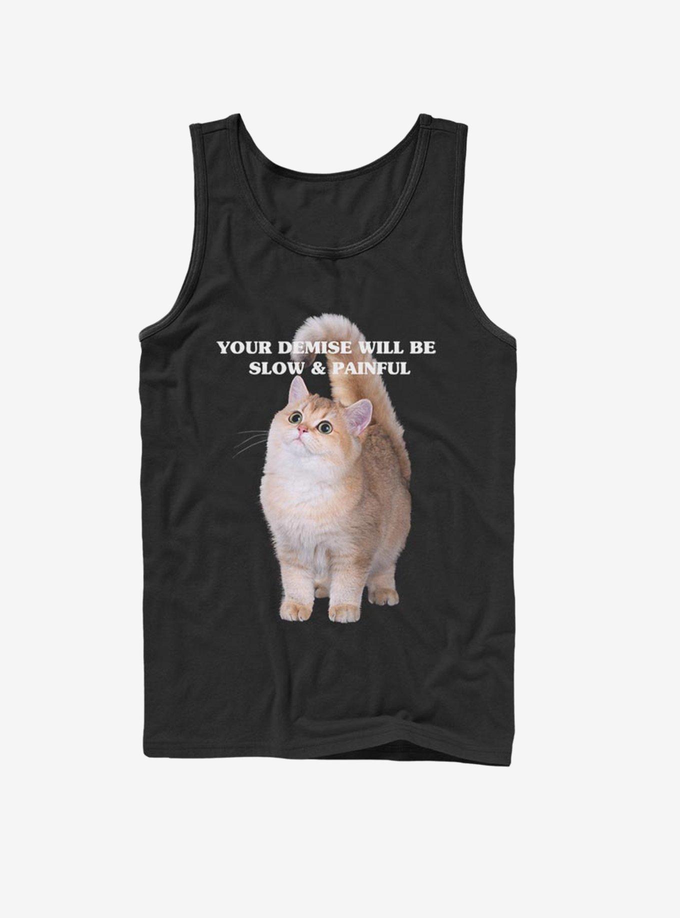 Demise Cat Tank, BLACK, hi-res