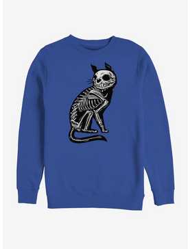 Cat X-Ray Skeleton Sweatshirt, , hi-res