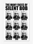 Jay And Silent Bob Reboot The Many Faces Of Silent Bob Poster, WHITE, hi-res