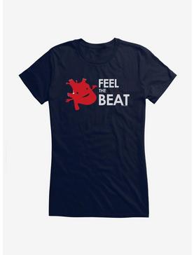HT Creators: I Heart Guts Feel The Beat Girls T-Shirt, , hi-res