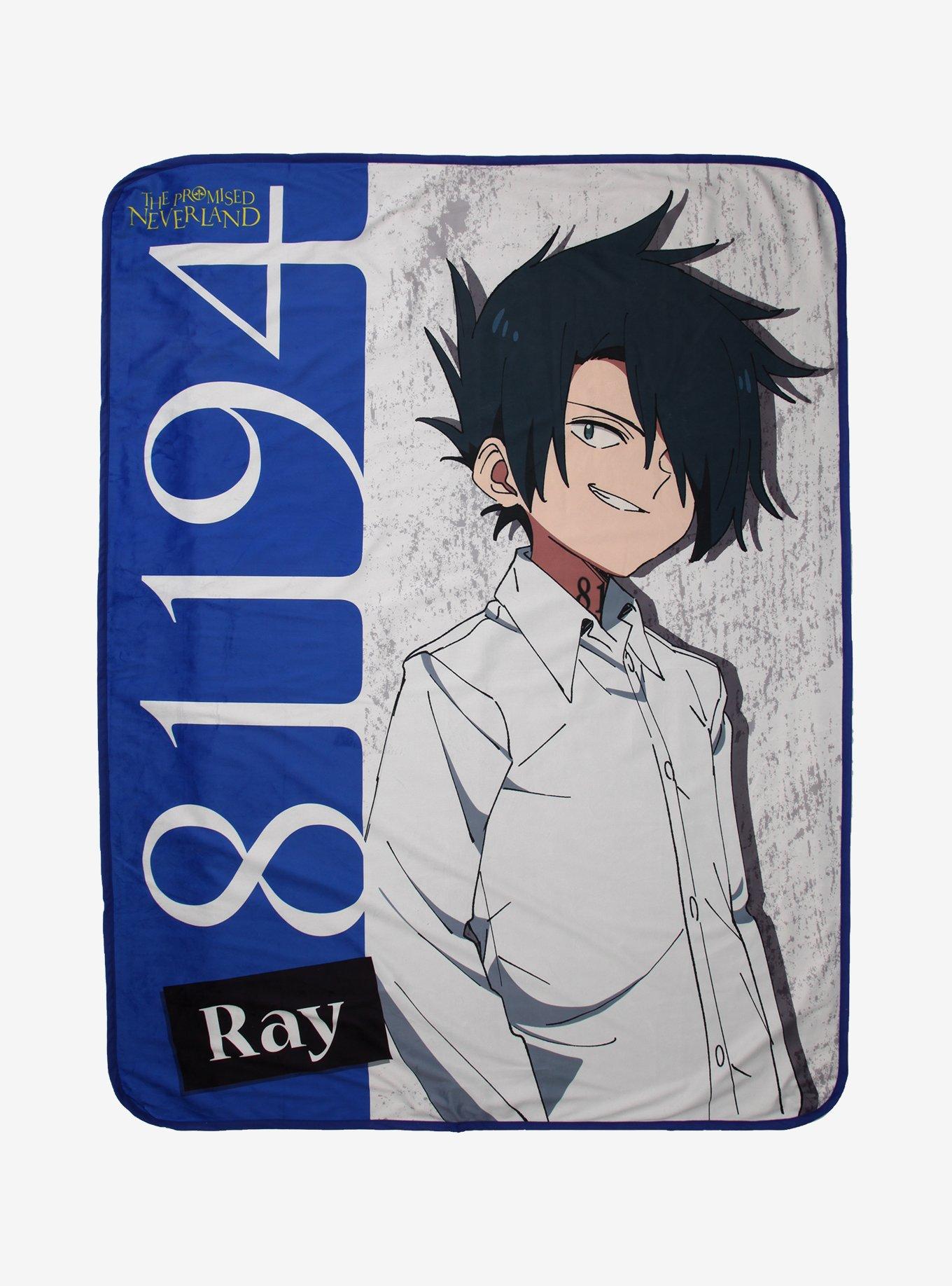 Ray The Promised Neverland Throw Blanket