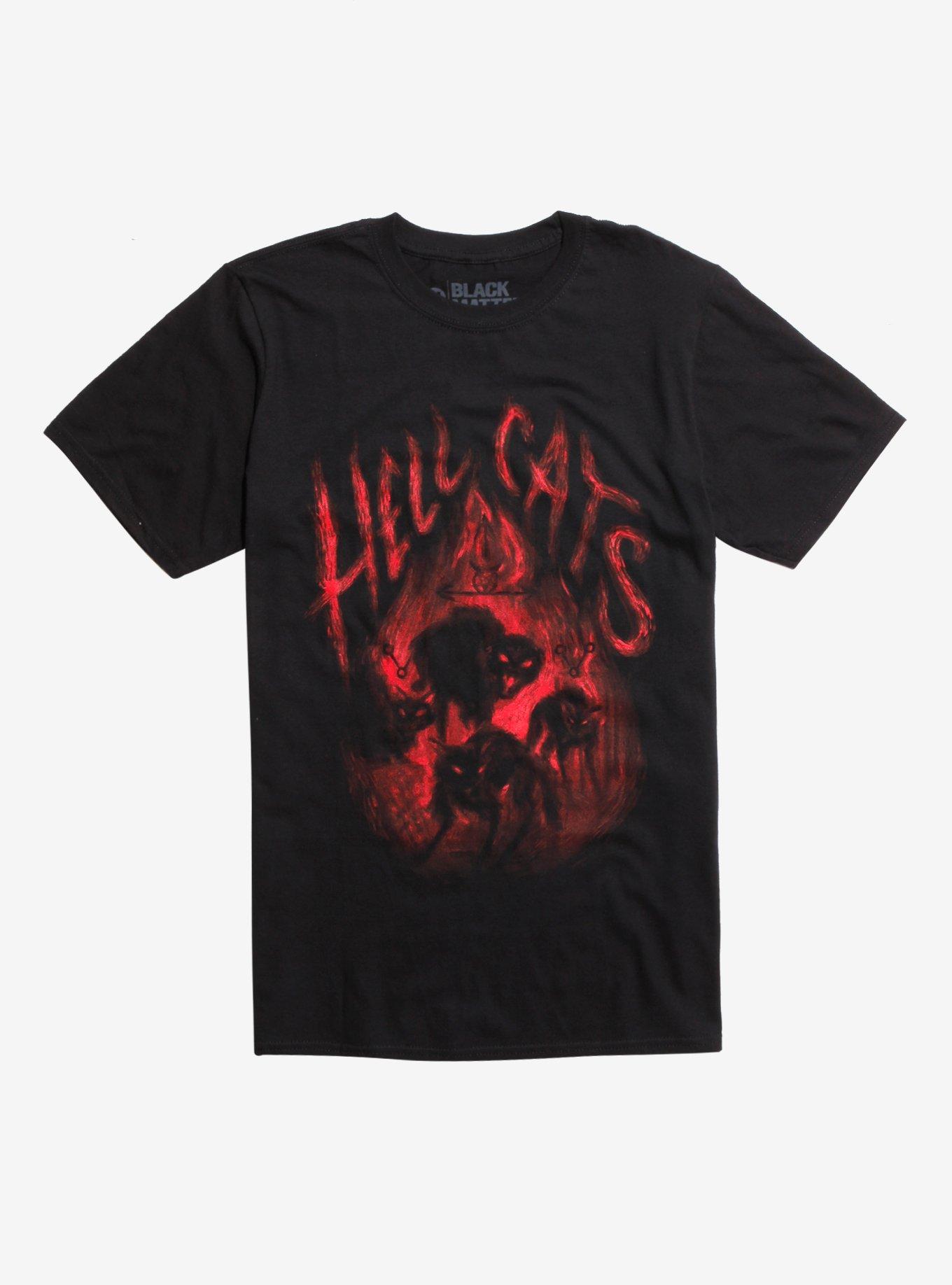 Hell Cats T-Shirt, BLACK, hi-res