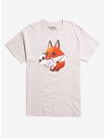 Fox & Rabbit T-Shirt By Alex Solis, GREY, hi-res