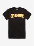 OK Boomer Black T-Shirt, BLACK, hi-res