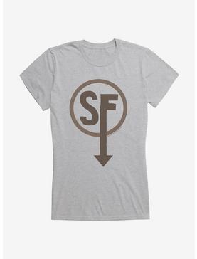Sally Face Brown Sanity's Fall Larry Girls T-Shirt, HEATHER, hi-res