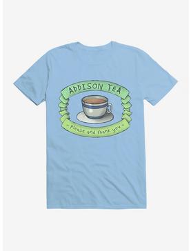 Sally Face Addison Tea T-Shirt, LIGHT BLUE, hi-res