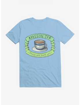 Sally Face Addison Tea T-Shirt, LIGHT BLUE, hi-res