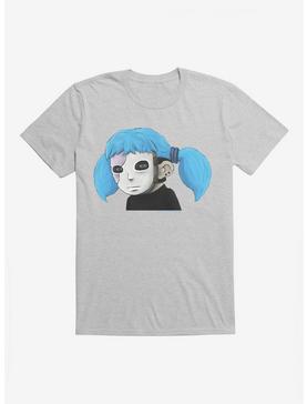 Sally Face Character T-Shirt, HEATHER GREY, hi-res