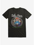 Sally Face Dark Mystery Unfolding Logo T-Shirt, BLACK, hi-res