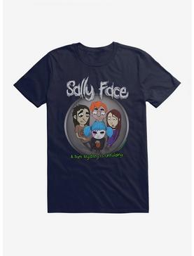 Sally Face Dark Mystery Unfolding Logo T-Shirt, , hi-res