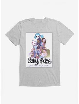Sally Face Episode One: Strange Neighbors T-Shirt, HEATHER GREY, hi-res