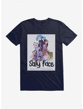 Sally Face Episode One: Strange Neighbors T-Shirt, NAVY, hi-res