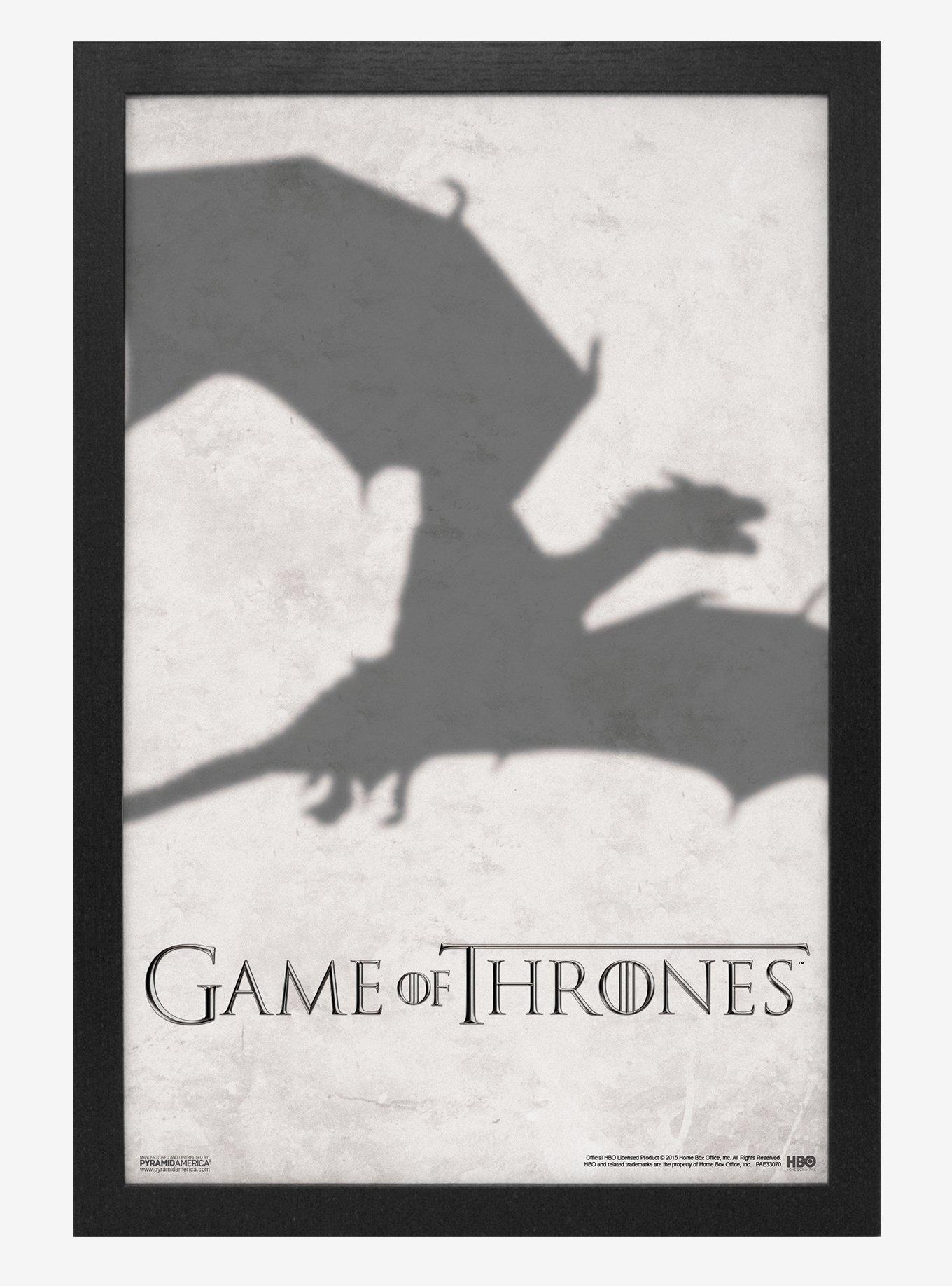 Game Of Thrones Dragon Shadow Poster | Hot Topic