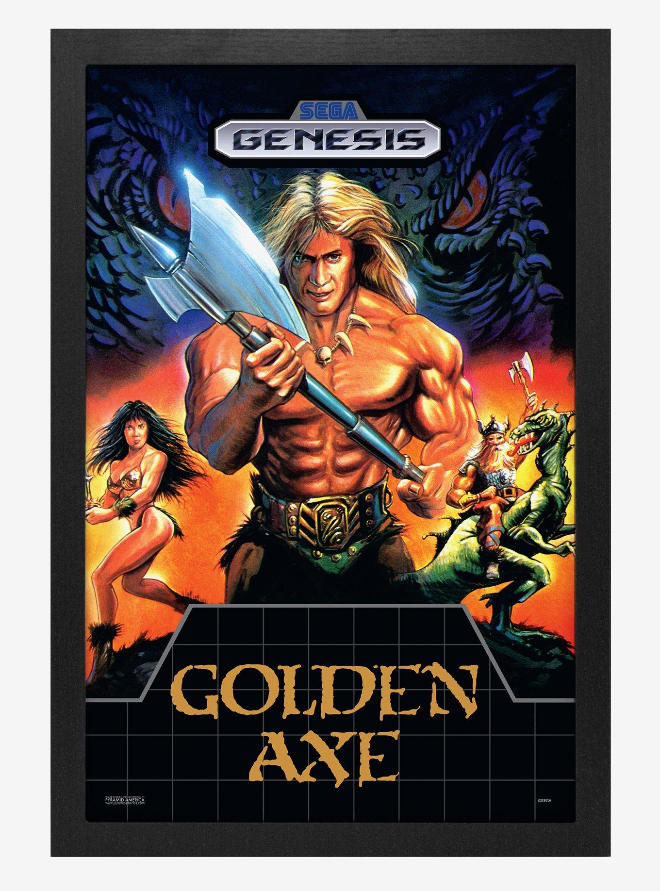 Hot Topic Sega Classic Golden Axe Genesis Poster CoolSprings