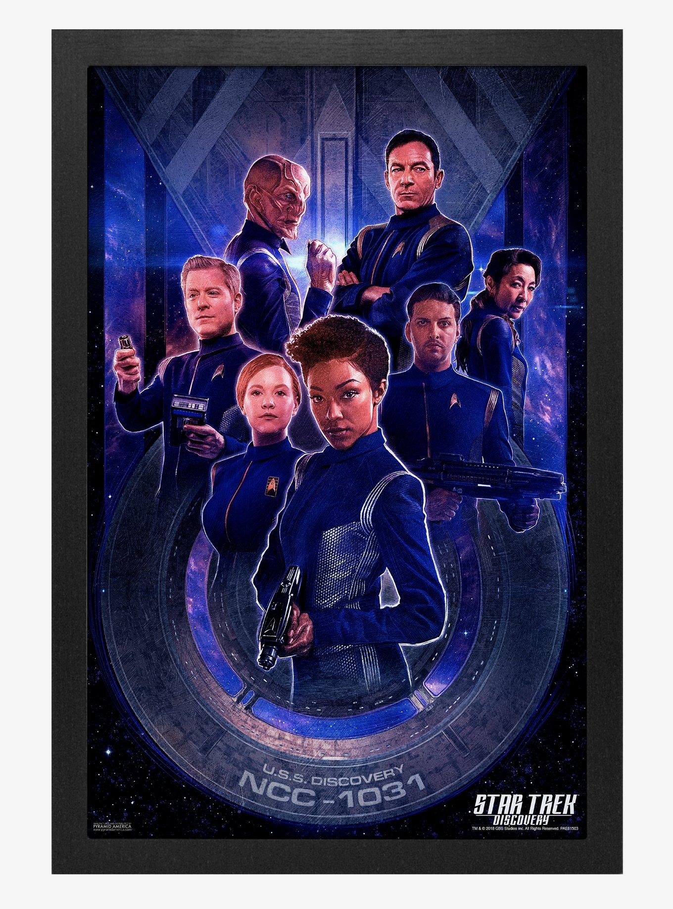 Star Trek Discovery Discovery Crew Poster, , hi-res