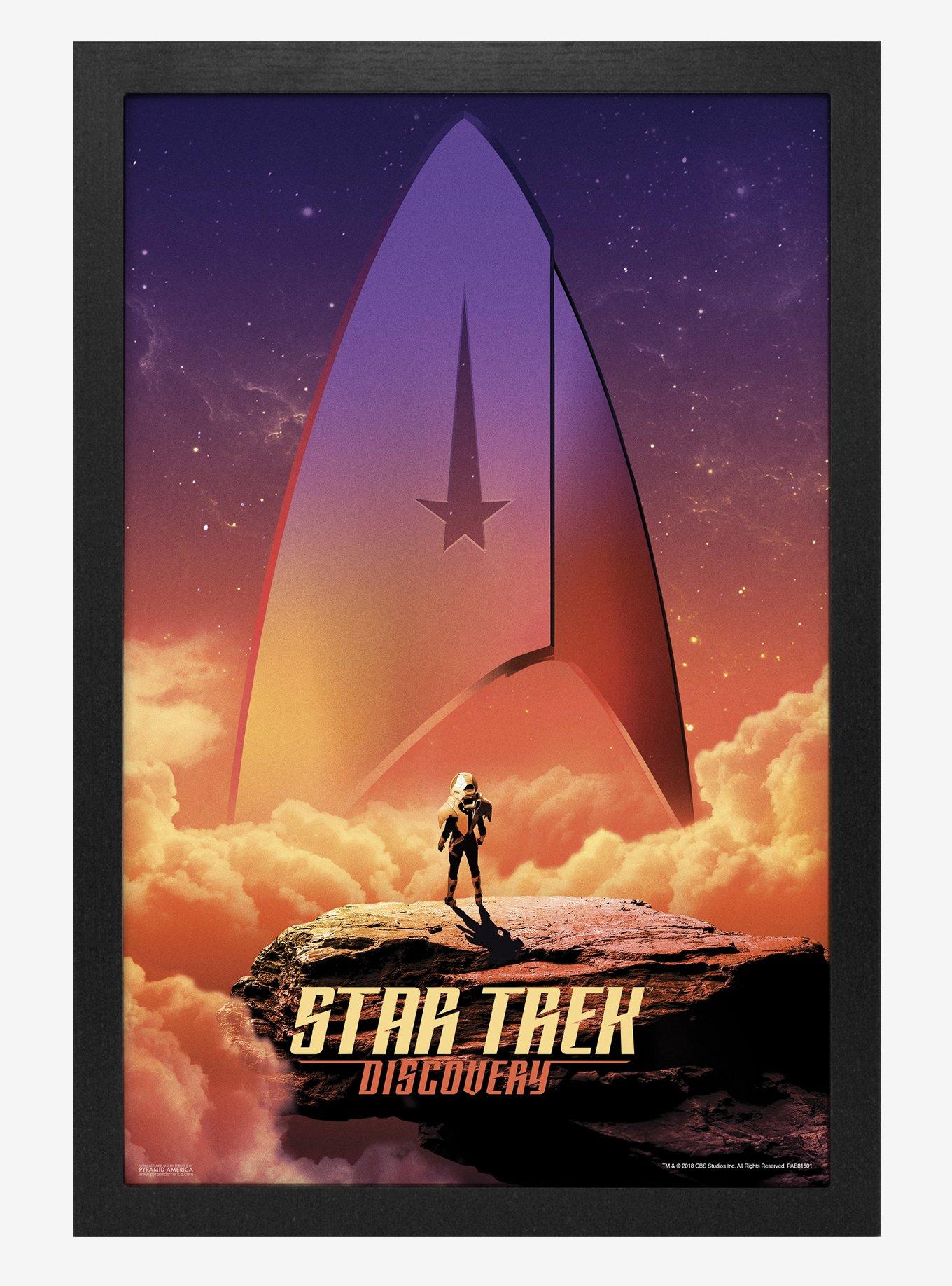 Star Trek Discovery Sky Badge Poster, , hi-res