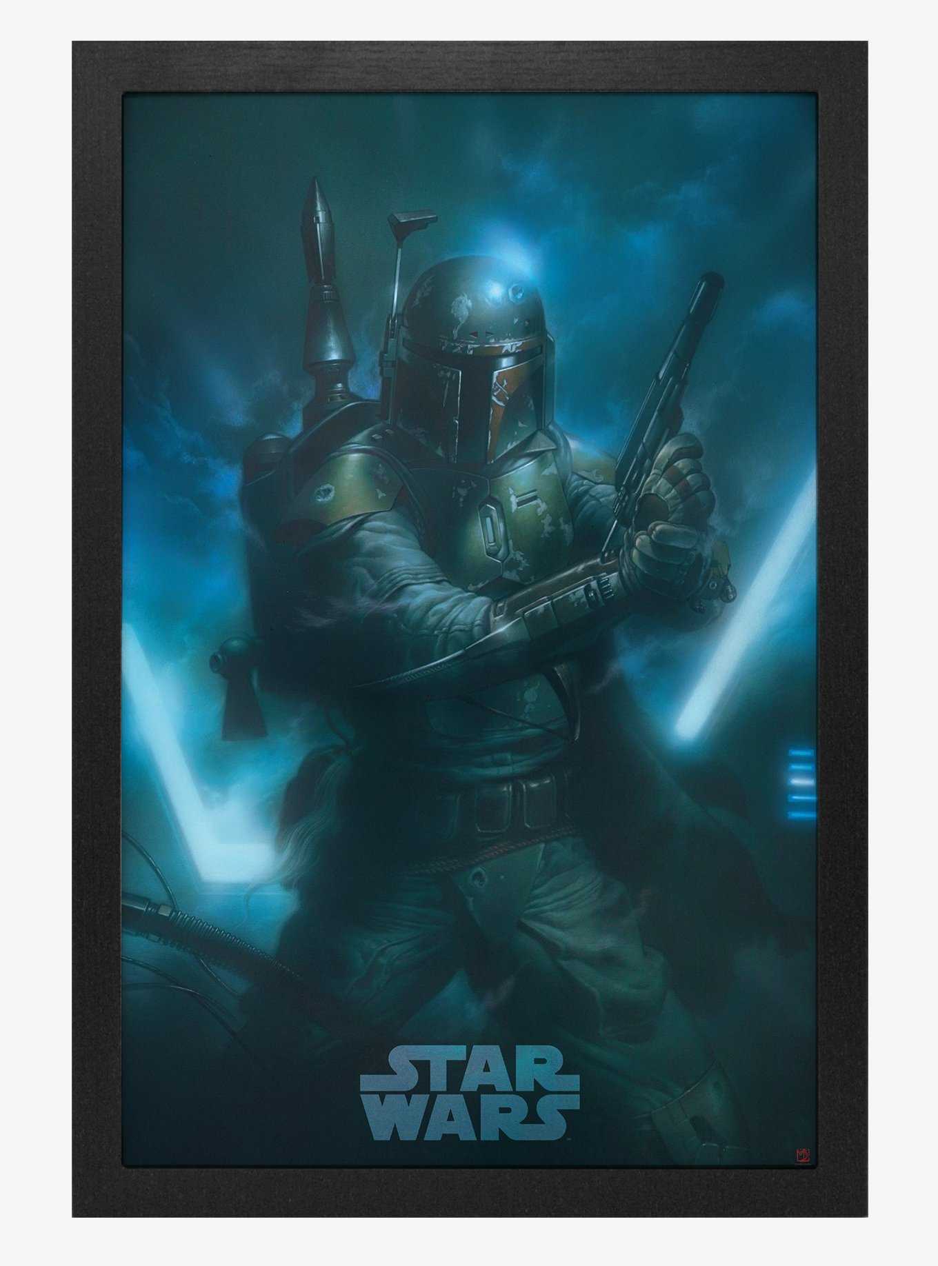 Star Wars Bounty Hunter Poster, , hi-res
