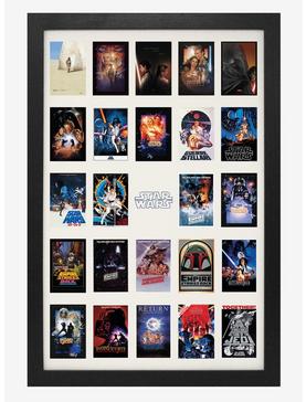 Star Wars One Sheet Collage Framed Poster, , hi-res