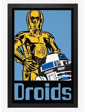 Star Wars Retro Droids Poster, , hi-res
