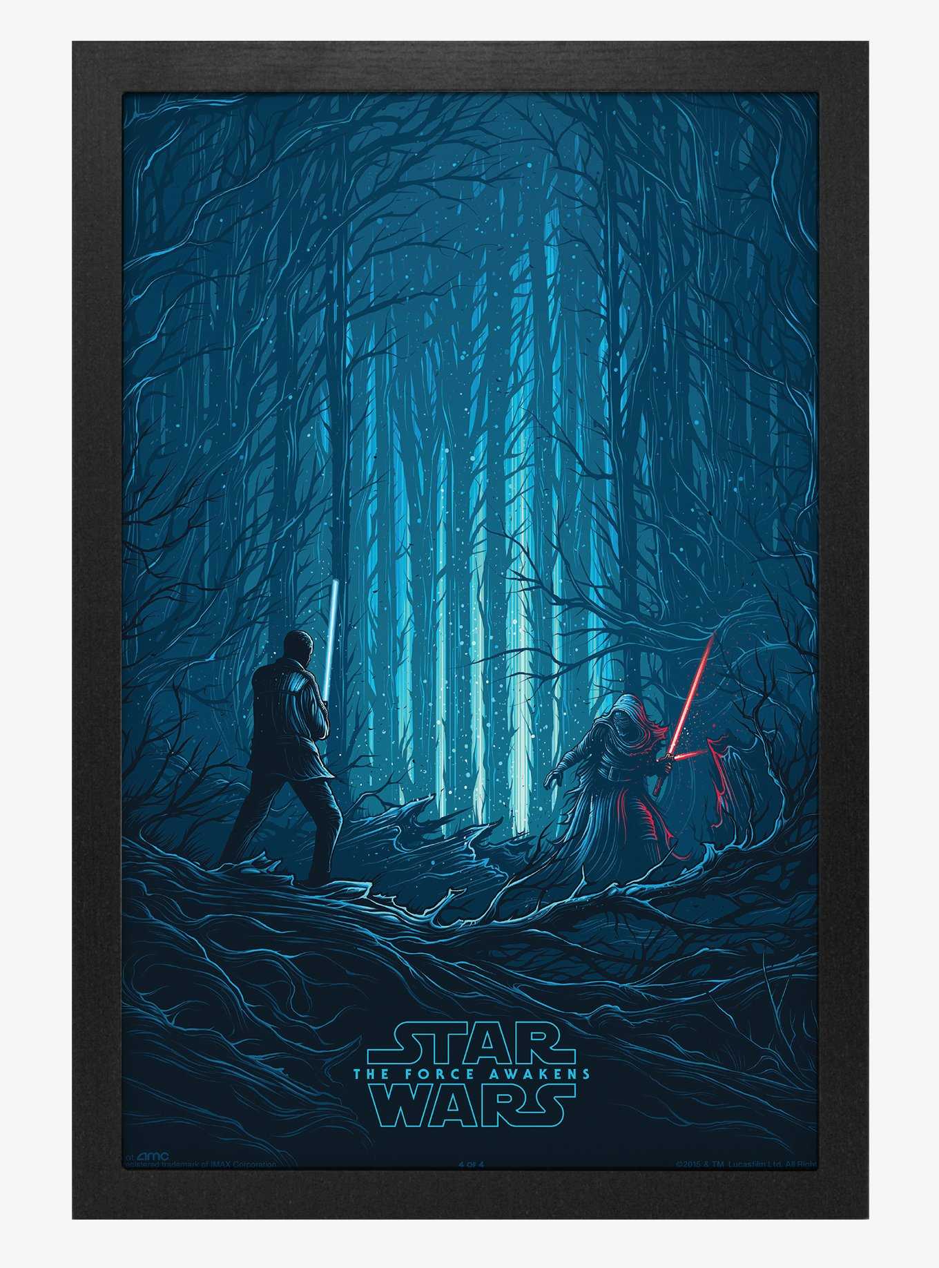 Star Wars The Force Awakens Finn V Ren Poster, , hi-res