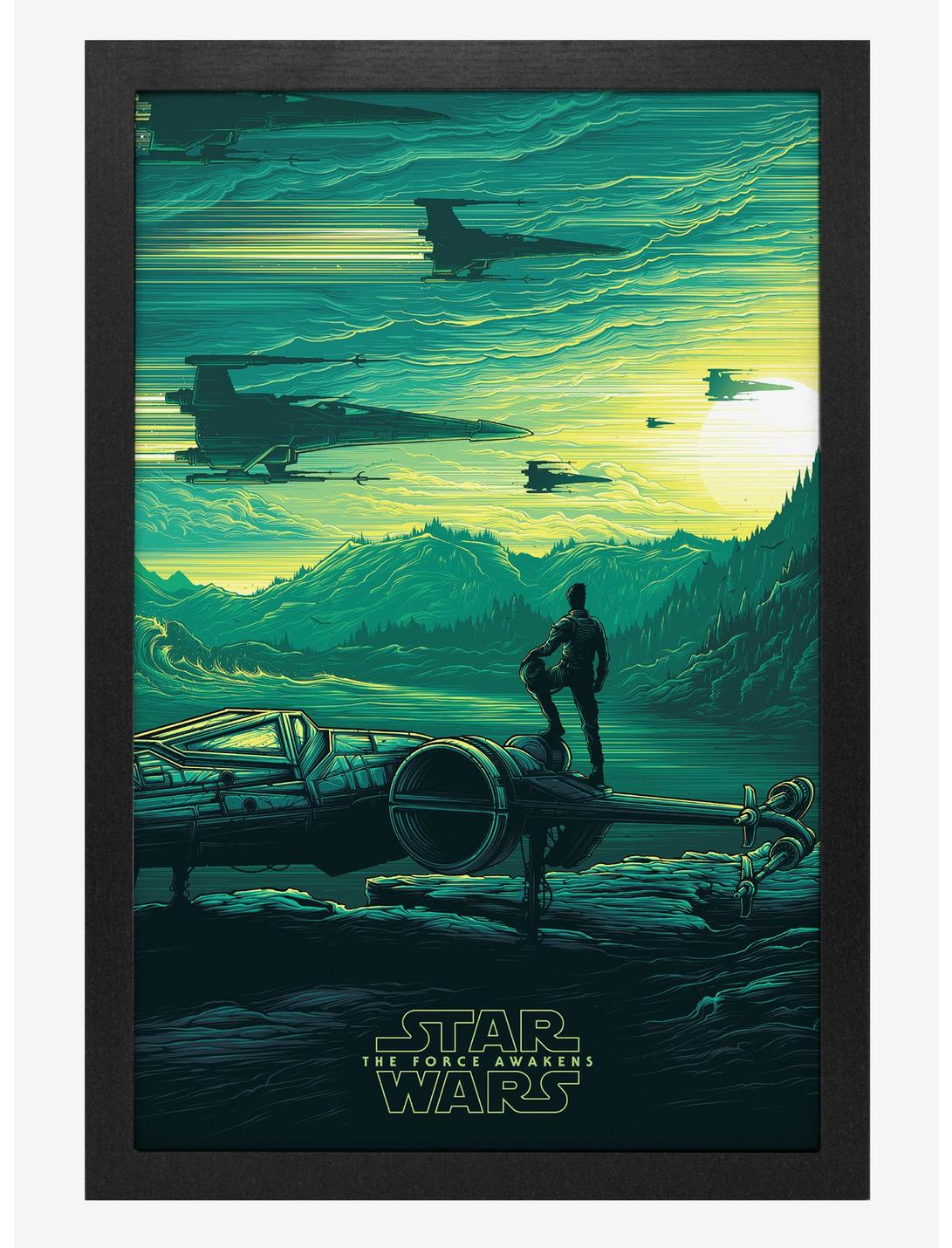 Star Wars: The Force Awakens Poe Dameron Framed Poster, , hi-res