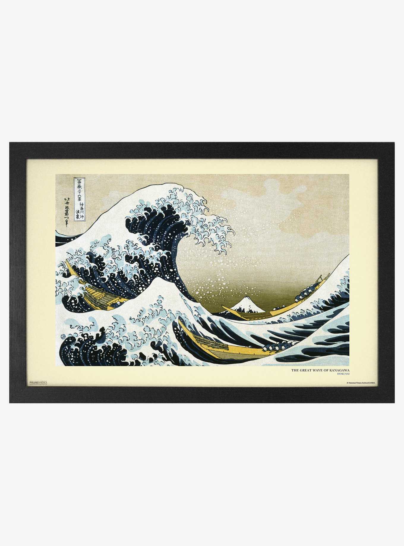 The Great Wave Of Kanagawa Poster, , hi-res