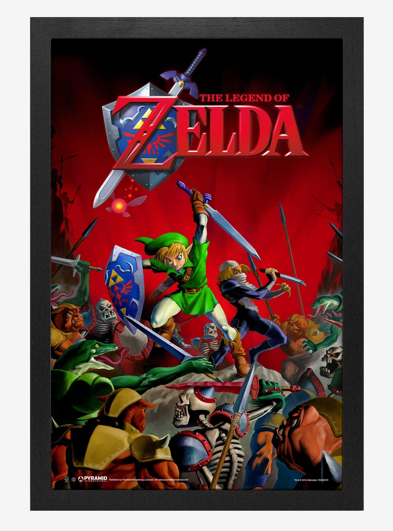 The Legend Of Zelda Battle Poster, , hi-res