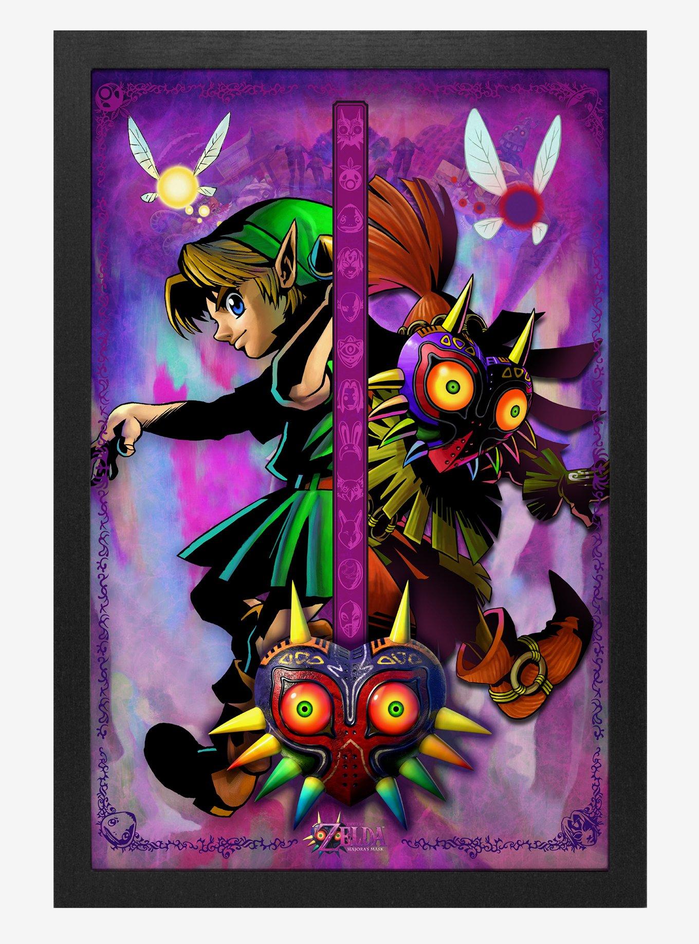 legend of zelda majoras mask poster