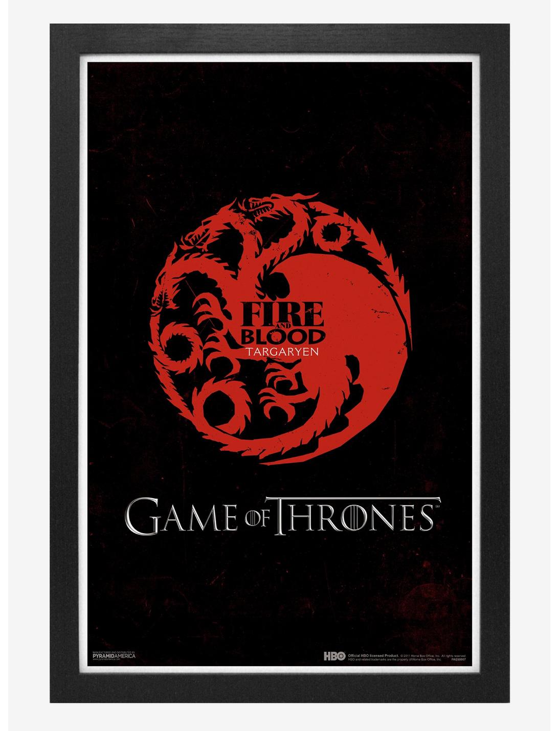 Game Of Thrones Targaryen Poster, , hi-res