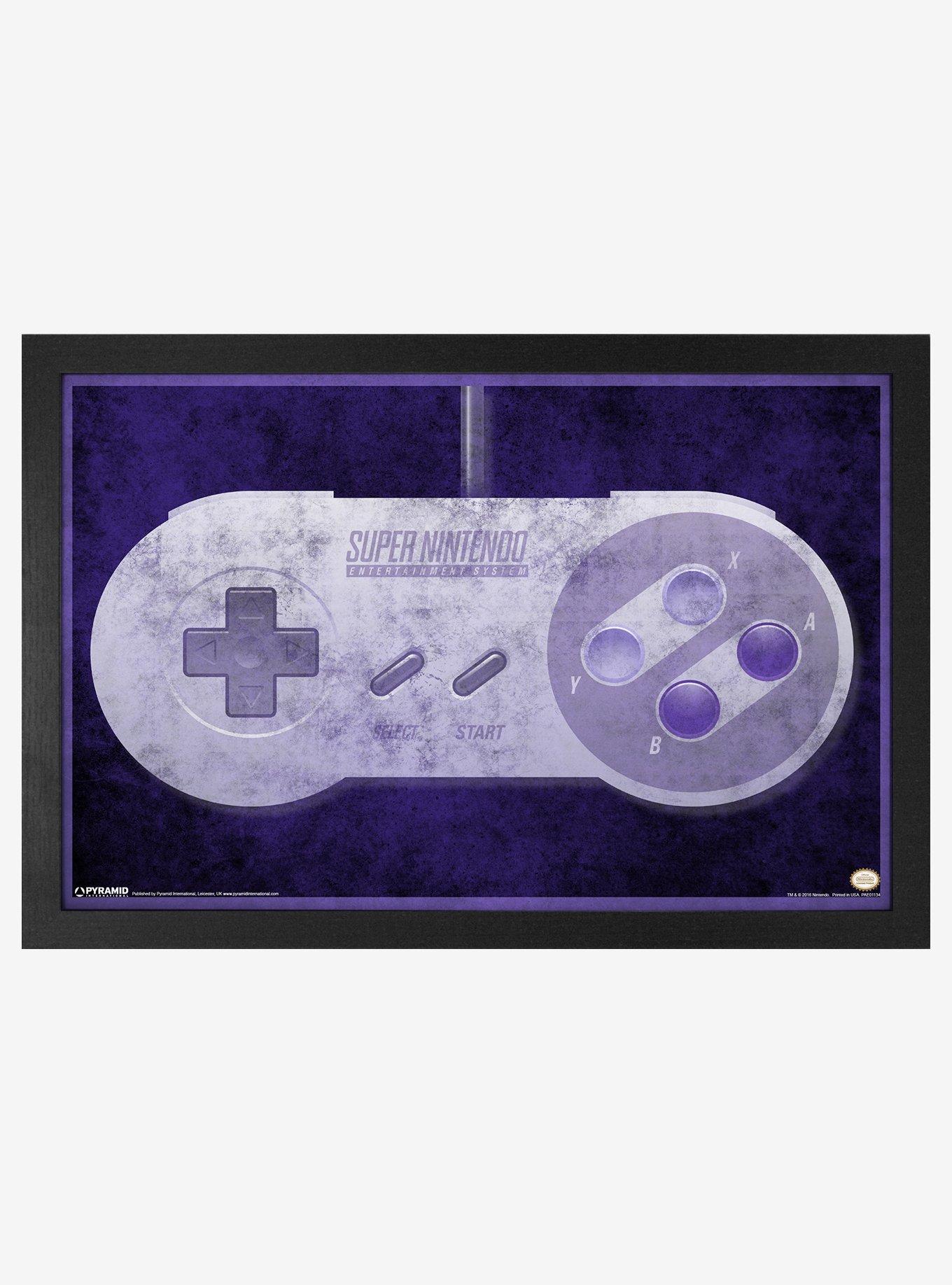 Nintendo Snes Controller Poster, , hi-res