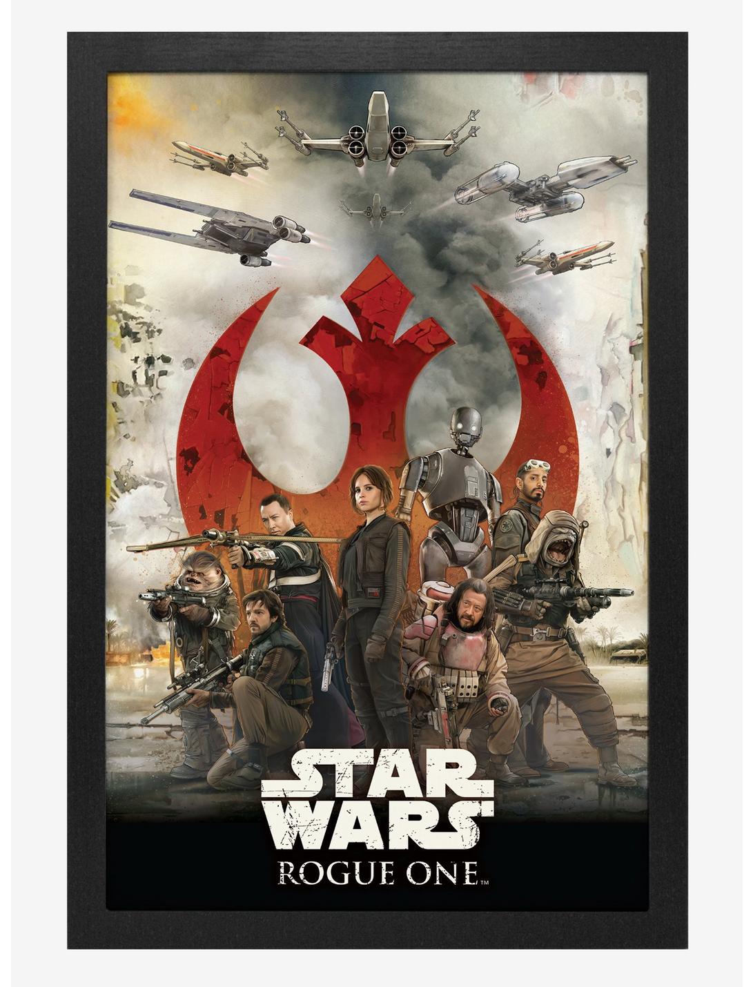 Star Wars Rogue One Rebels Logo Poster, , hi-res