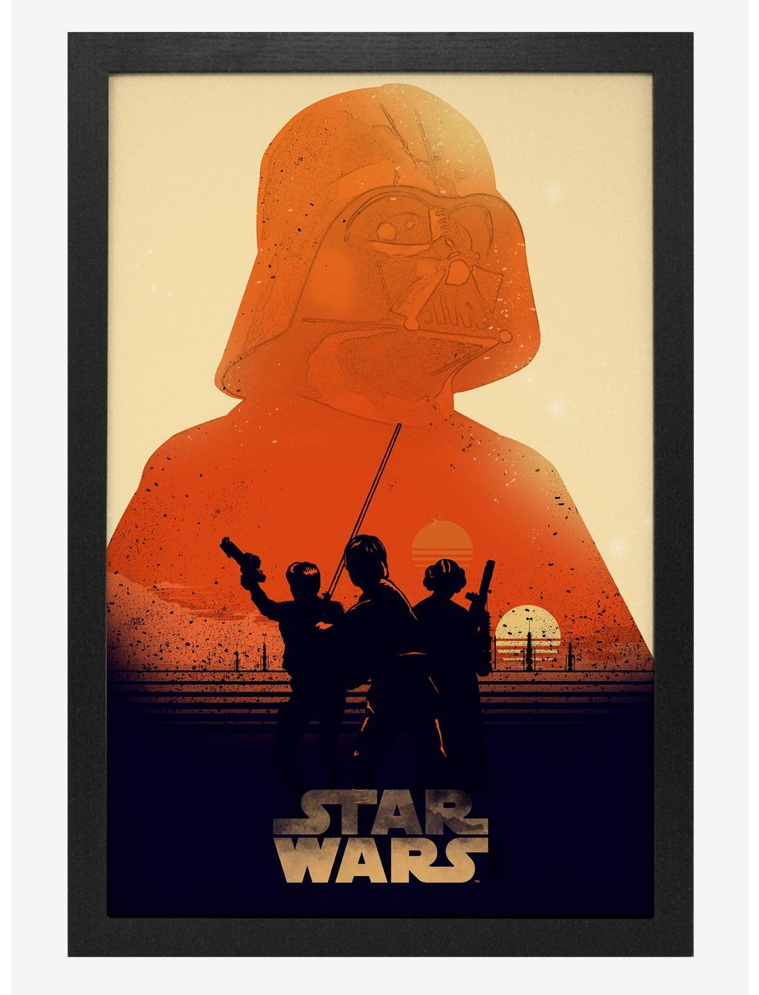 Star Wars Tatoonie Sunset Poster, , hi-res