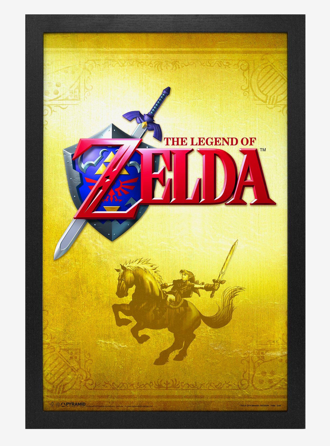 The Legend Of Zelda Gold Poster | BoxLunch